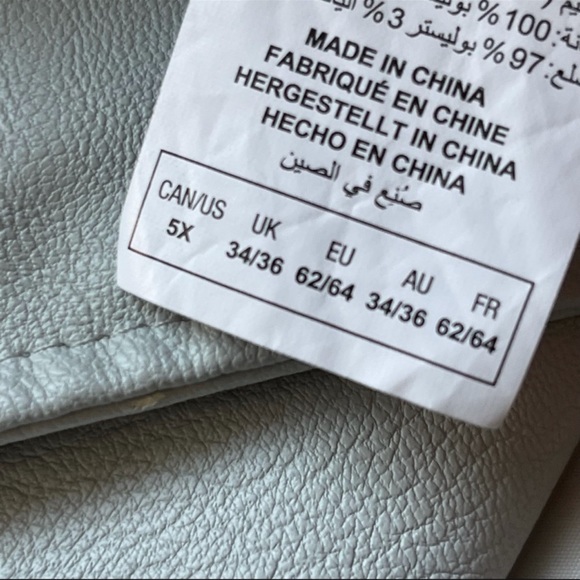 IN EVERY STORY Faux-Leather Biker Jacket - Picture 9 of 11